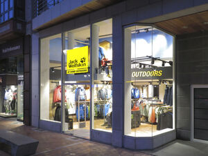 Neueröffnung von JACK WOLFSKIN Store in Knokke, Belgien