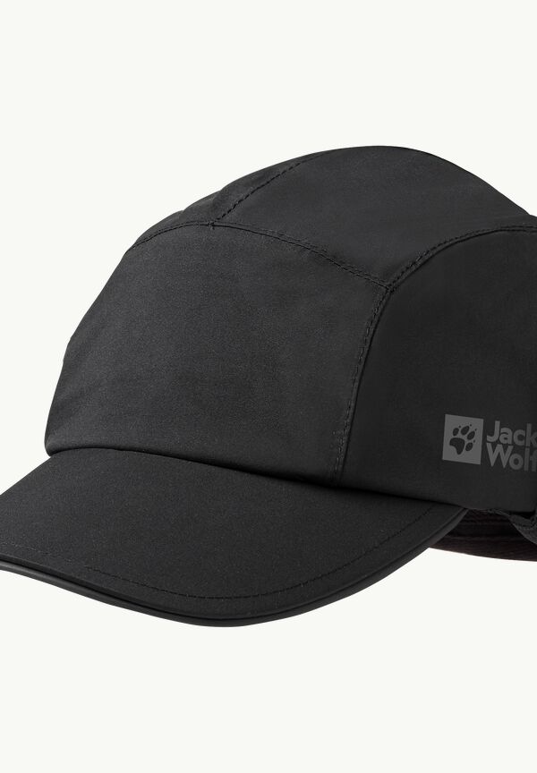TEXAPORE WINTER CAP - black L - Wasserdichte Schirmmütze – JACK WOLFSKIN