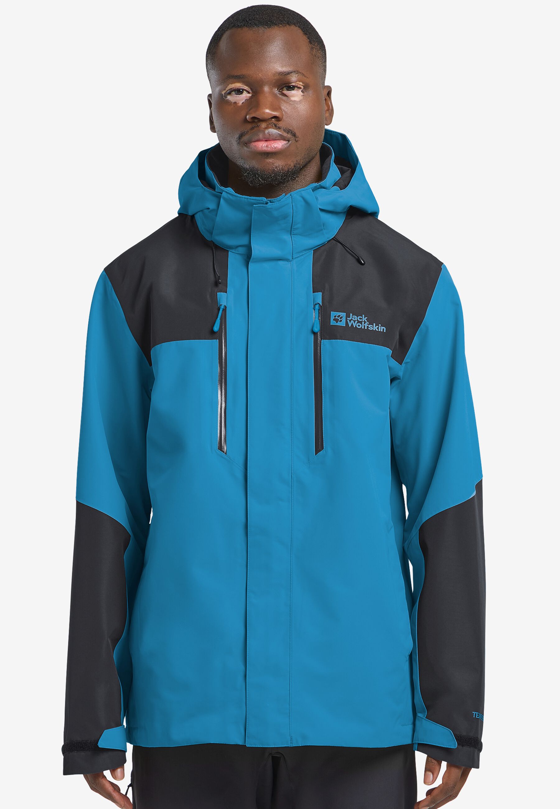 JASPER 2L JKT M hot choc L Regenjacke Herren Regenjacke Herren