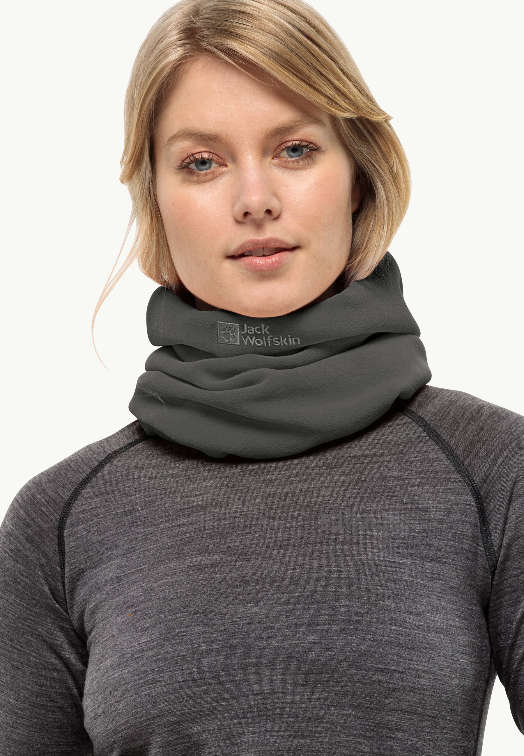 Fleece Schal Von Jack Wolfskin Jack Wolfskin Front Paw Schal Mit