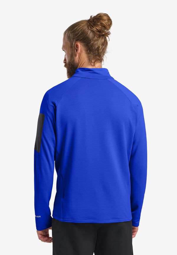 PRELIGHT FZ M vibrant blue XL Leichte Fleecejacke Herren