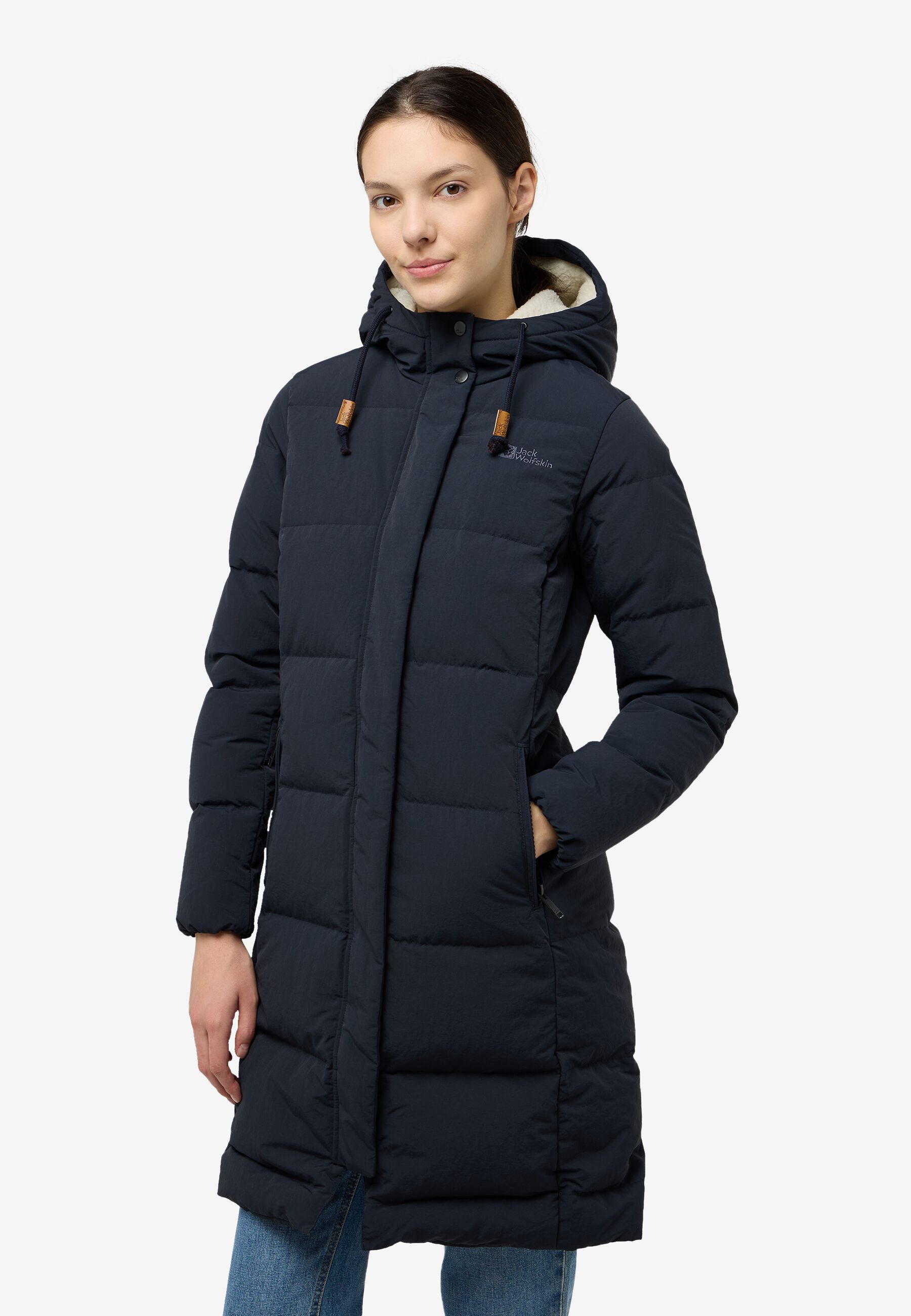 Jack Wolfskin Wasserdichte Daunenmantel Jack Wolfskin Damen