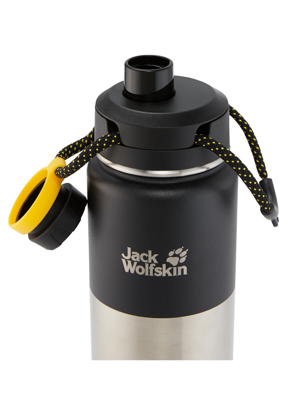 Image of Jack Wolfskin Thermosflasche Karoo 0.75 one size schwarz black