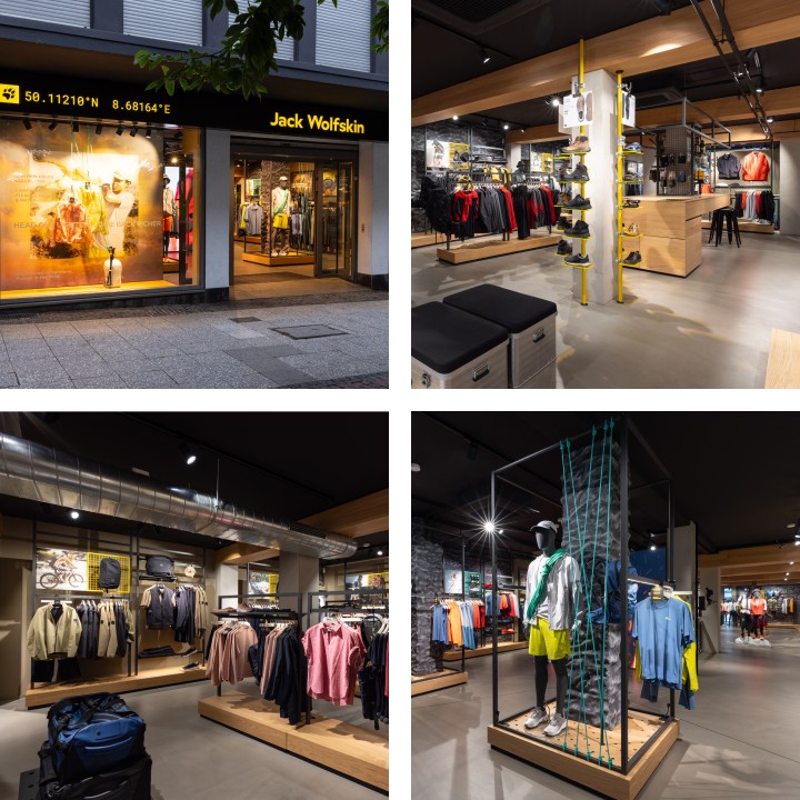 Boutique Jack Wolfskin à Francfort